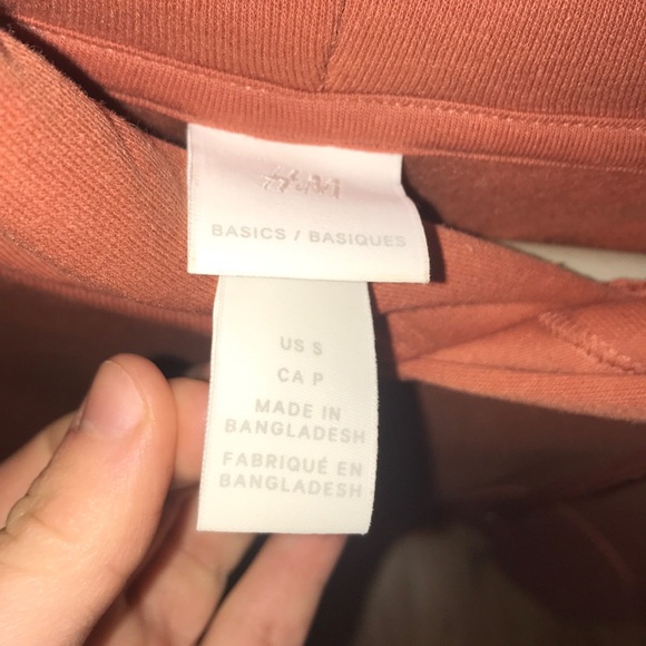 Orange h and m hoodie - Picture 2 of 2